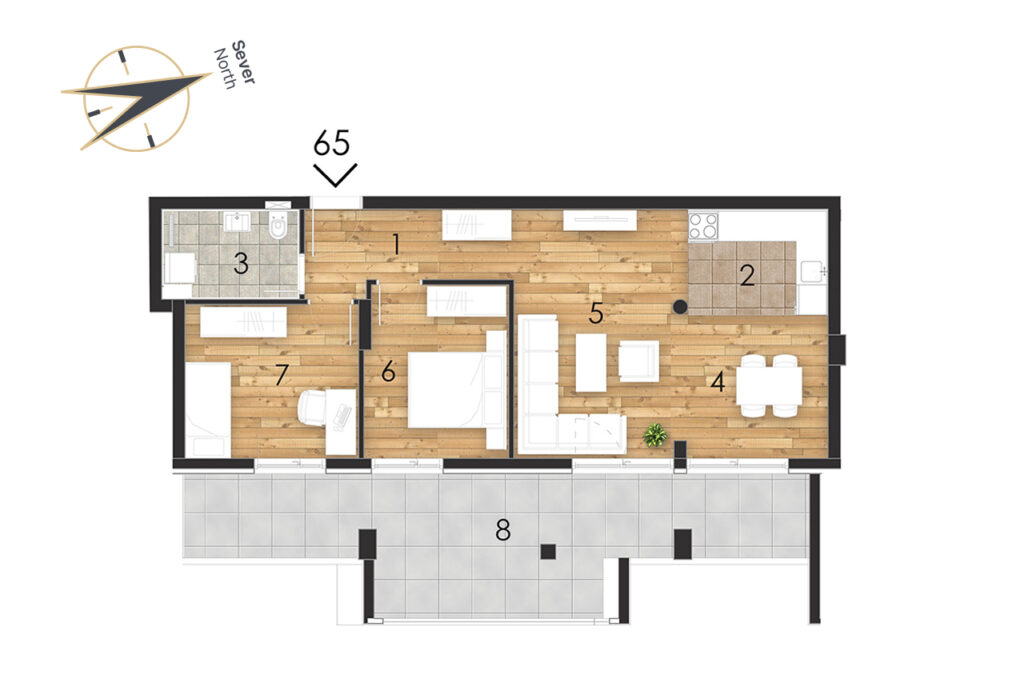 Garden park Zrenjanin objekat 1 sprat 7 stan 65