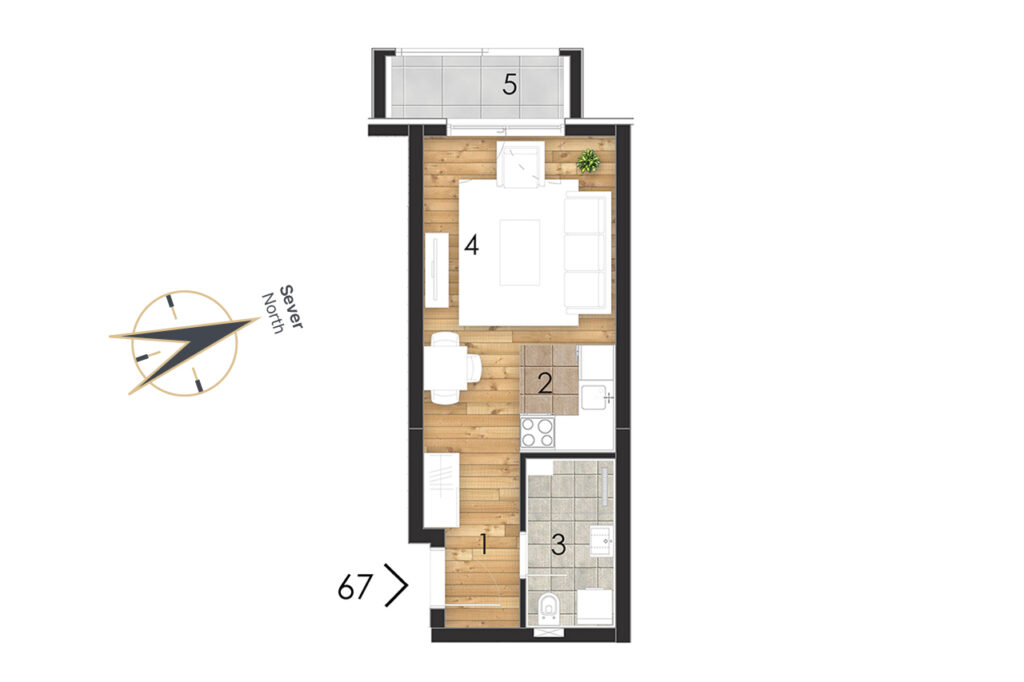 Garden park Zrenjanin objekat 1 sprat 7 stan 67